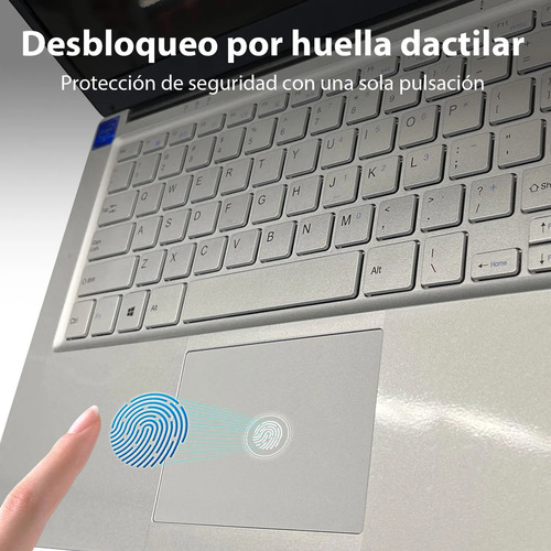 Laptop Hancdon Notebook Ddr 12+256 Gb Ssd 14 Gris Windows 11