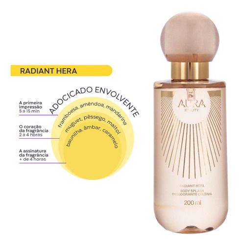 Body Splash Radiant Hera Deo Colônia Hinode By Jade Picon
