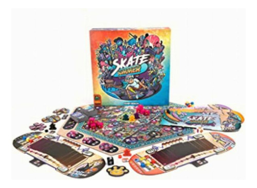 Pandasaurus Games Skate Summer Juego De Mesa, Partir De 14