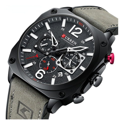 Reloj Curren 8398 De Lujo Casual Para Hombre.