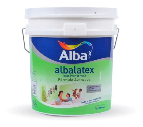 Albalatex Interior | Pintura Látex Blanco Mate | 10lt