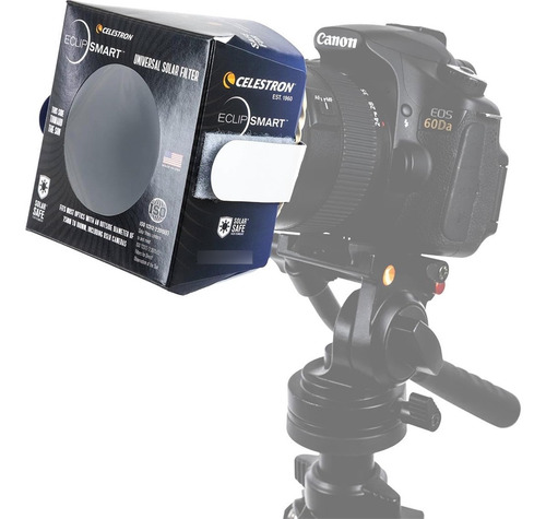 Filtro Ver Eclipse Solar Eclipse Telescopio Y Camara
