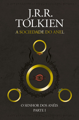 Livro O Senhor Dos Anéis: A Sociedade Do Anel