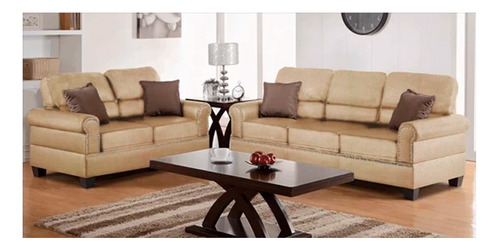 Sala Aneth Haspe Beige Sala Mueble Sofa Pieza Plaza