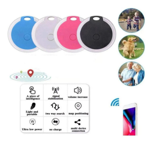 Tracker Gps Para Maletas Bluetooth, Mxtxr-010, 5 Pzas, Alcan Color Azul Traxcolor