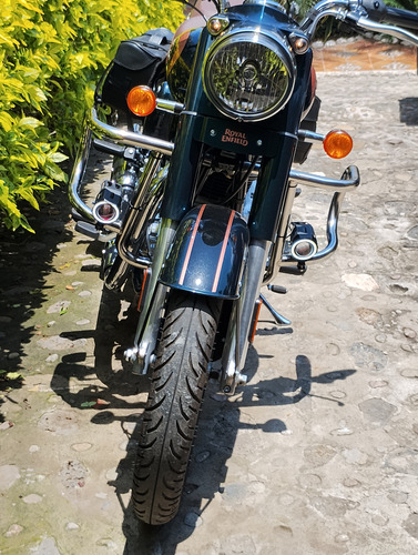 Royal Enfield 350 Classic Como Nueva Defensas Cromadas Porta