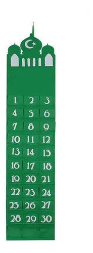 Calendario De Pared Con Cuenta Regresiva Para El Ramadán, Gr