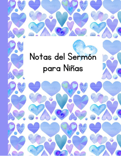 Libro: Notas Del Sermón Para Niñas: 3 A 7 Años (spanish Edit