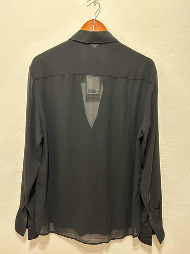 Camisa Transparente Talla M Nueva H&m Con Msi