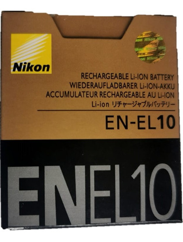 Bateria Mod. 13011 Para Nikon Coolpix S4000