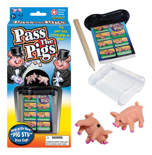 Pass The Pigs De Winning Moves Games Usa, Un Divertido Jueg.