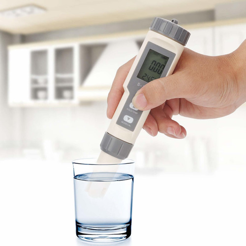 Medidor Ph Digital 4 1 Tds Ec Meter Multifuncional Calidad