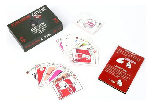 Juego De Cartas Explosiendo Gatito Juego De Cartas
