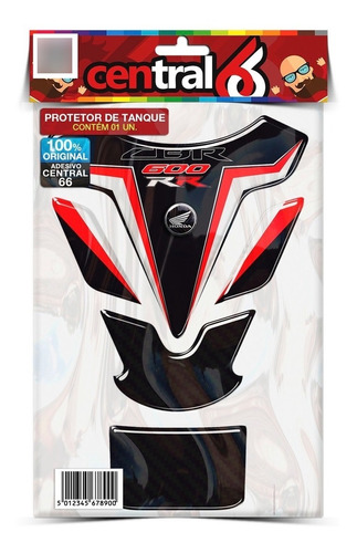 Protector Tanque Cbr600rr Blanco Negro Rojo Mk Motos