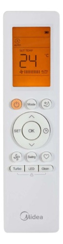 Aire Acond Split 4420f Frio/calor Midea R410 Msagfc-18h01f Blanco