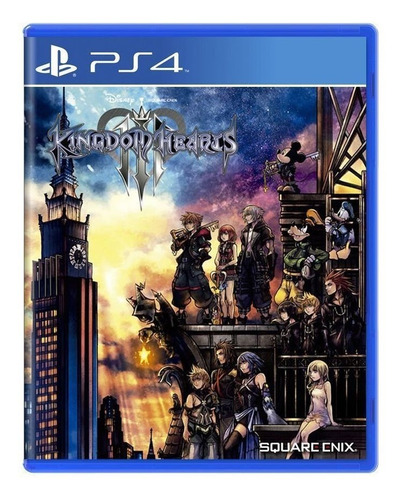 Kingdom Hearts Iii - Ps4 - Mídia Física