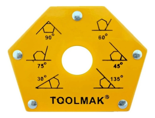 Escuadra Magnetica 50 Lbs Para Soldar Multi-angulo Toolmak