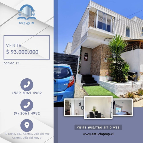 Casa En Condominio Los Almendros, Villa Alemana!