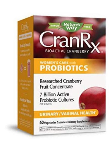 Nature's Way Cranrx Women's Care Research Cranberry Con 7b