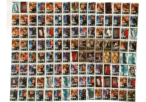 comprar 120 Cards Wwe Slam Attax Evolution Topps 2009 Tarjetas Colec