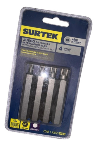 Juego De Puntas Intercambiables, Tornillos Xzn