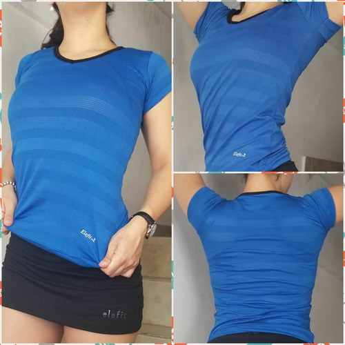 Remera Entrenamiento Escote V