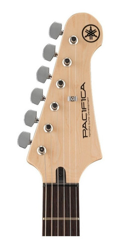 Imagen 5 de 5 de Guitarra eléctrica Yamaha PAC012/100 Series 012 de caoba black brillante con diapasón de palo de rosa
