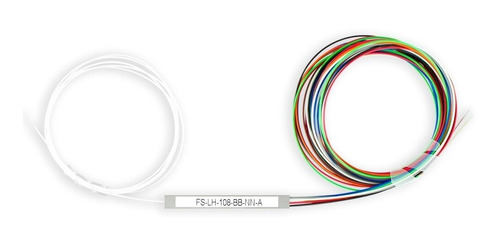 Divisor Óptico Splitter 1x8 Fusión Por 5 Unidades Atk