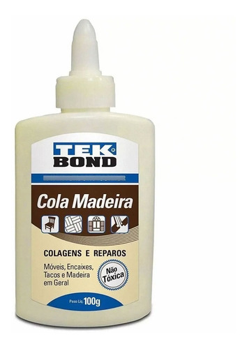 Cola Pegamento Para Madera Vinilica 100gr Amarilla Tekbond