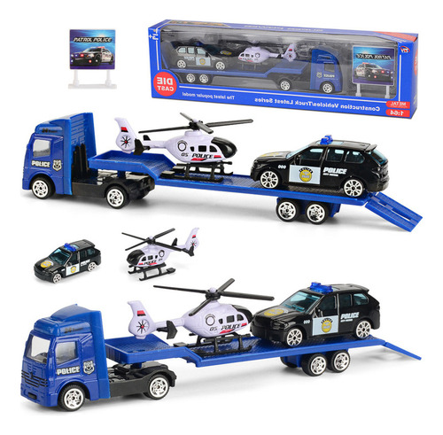 Mini Vehículo De Ingeniería De Aleación 1:64 Juguetes Para N