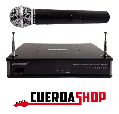 Microfono De Mano Inalambrico Lexsen Uhf One In One