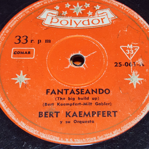 Simple Bert Kaempfert Su Orquesta Polydor C8