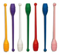 Comprar Mazas Infantiles Para Gimnasia Ritmica 36cm 90gr 6 Colores