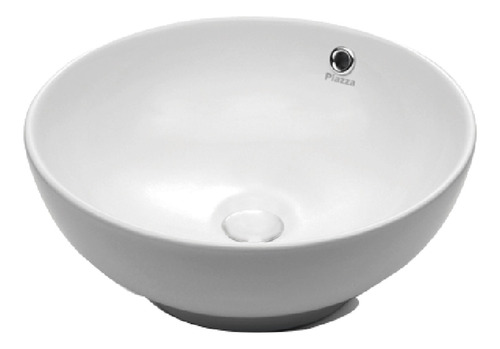 Bacha Apoyo Piazza A013 Redonda 42cm Diámetro Porcelana