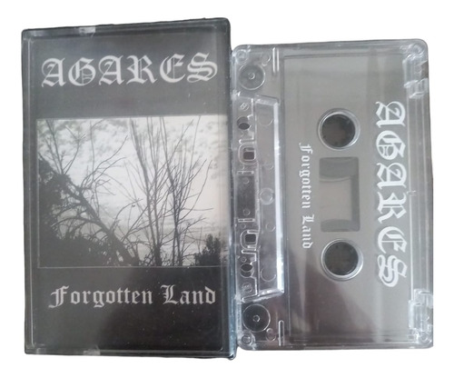 Agares - Forgotten Land Demo Cassette 2016 Black Metal 