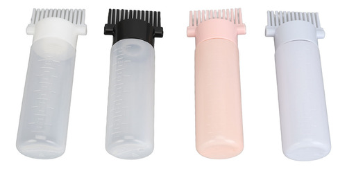 Aplicador De Aceite Para Tinte De Cabello, 4 Unidades, Botel