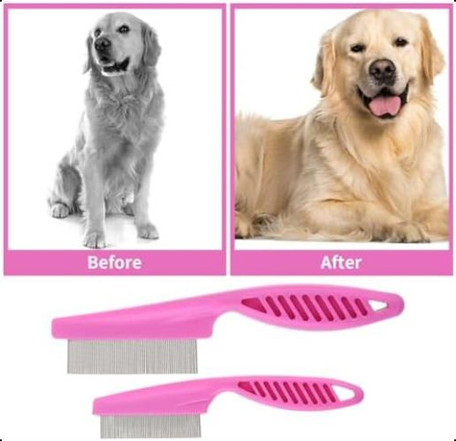 Tiesome Peine Para El Pelo De Mascotas Para Eliminar Manchas