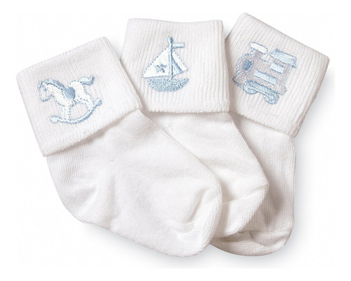 Jefferies Socks Apliques De La Coleccion Baby Boy, Paquete D
