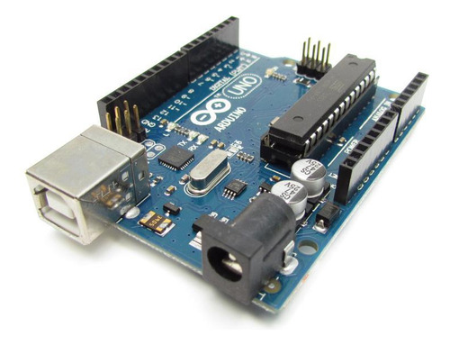Placa Arduino Uno R3+cable USB para robótica y proyectos