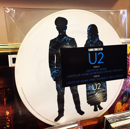 U2 Lights Of Home Vinilo Single Picture Rsd 2018 En Stock
