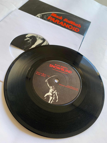Black Sabbath - Paranoid - Vinil 7 Single - Raro