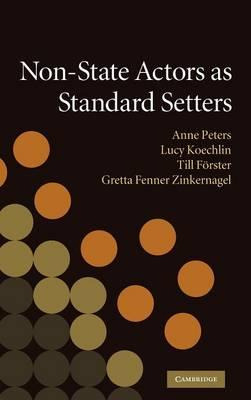 Libro Non-state Actors As Standard Setters - Anne Peters