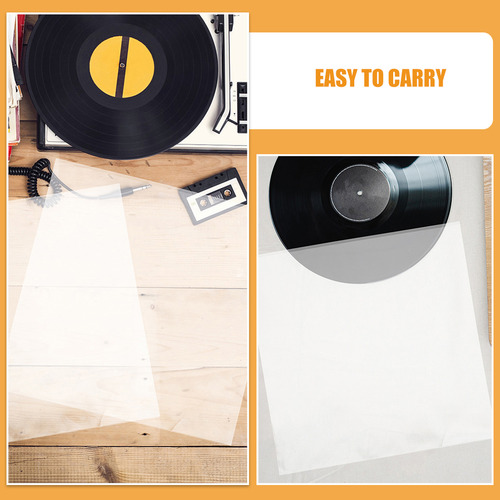 24 Fundas Exteriores De Vinilo Para Discos De Vinilo, Disco