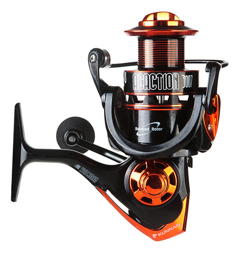 Reel Kunnan Reaction 3007 7 Rul  Pesca Pejerrey Spinning