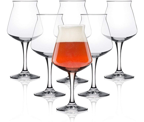 Copas Para Cerveza Rastal Teku Estilo Italiano Pack X 6u