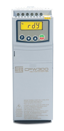 Inversor De Frequência  Weg Cfw300 5cv 220v 15,2a Trifasico