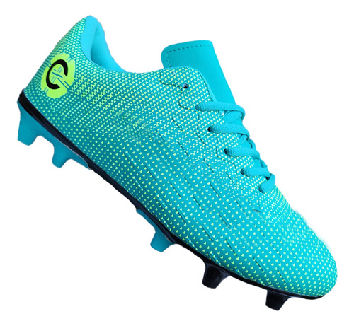 Zapatos Futbol Adulto Full Grass Moda Deportiva Turquesa3255