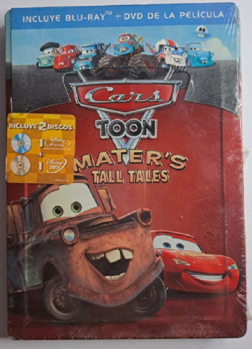 Cars Toon Maters Tall Tales Blu-ray +dvd Edicion Colleccion 