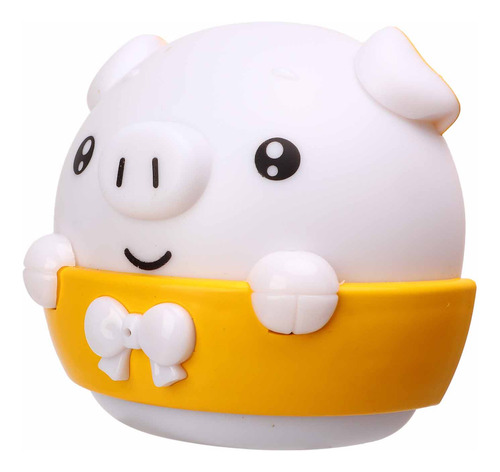 Cute Piggy Con Control Remoto Nocturno, 2,5 W, Iluminación H
