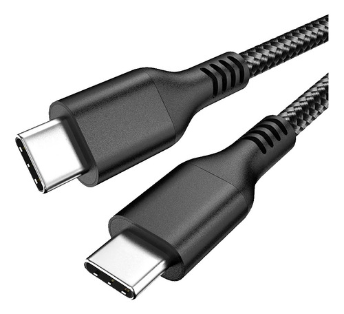 Cable Usb Tipo C A Tipo C Carga Rápida Pd 100w 5v 20a 1 Mts